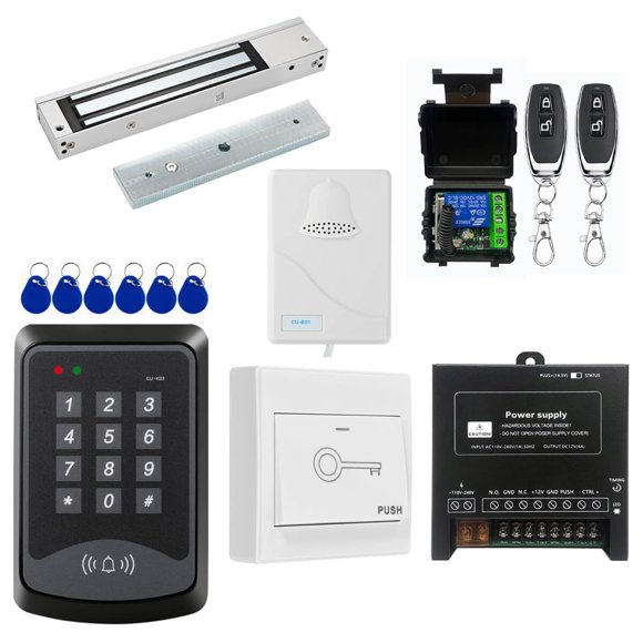 Sistema de control de acceso YUHANUS, teclado RFID, 280 kg, cerradura magnética