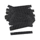 thumbnail image 3 of Tiras De Silicona Para Colgar Con Aletas, 100 Uds., Empuñaduras Adhesivas Para Ropa, Color Negro, 10x90mm, 3 of 5