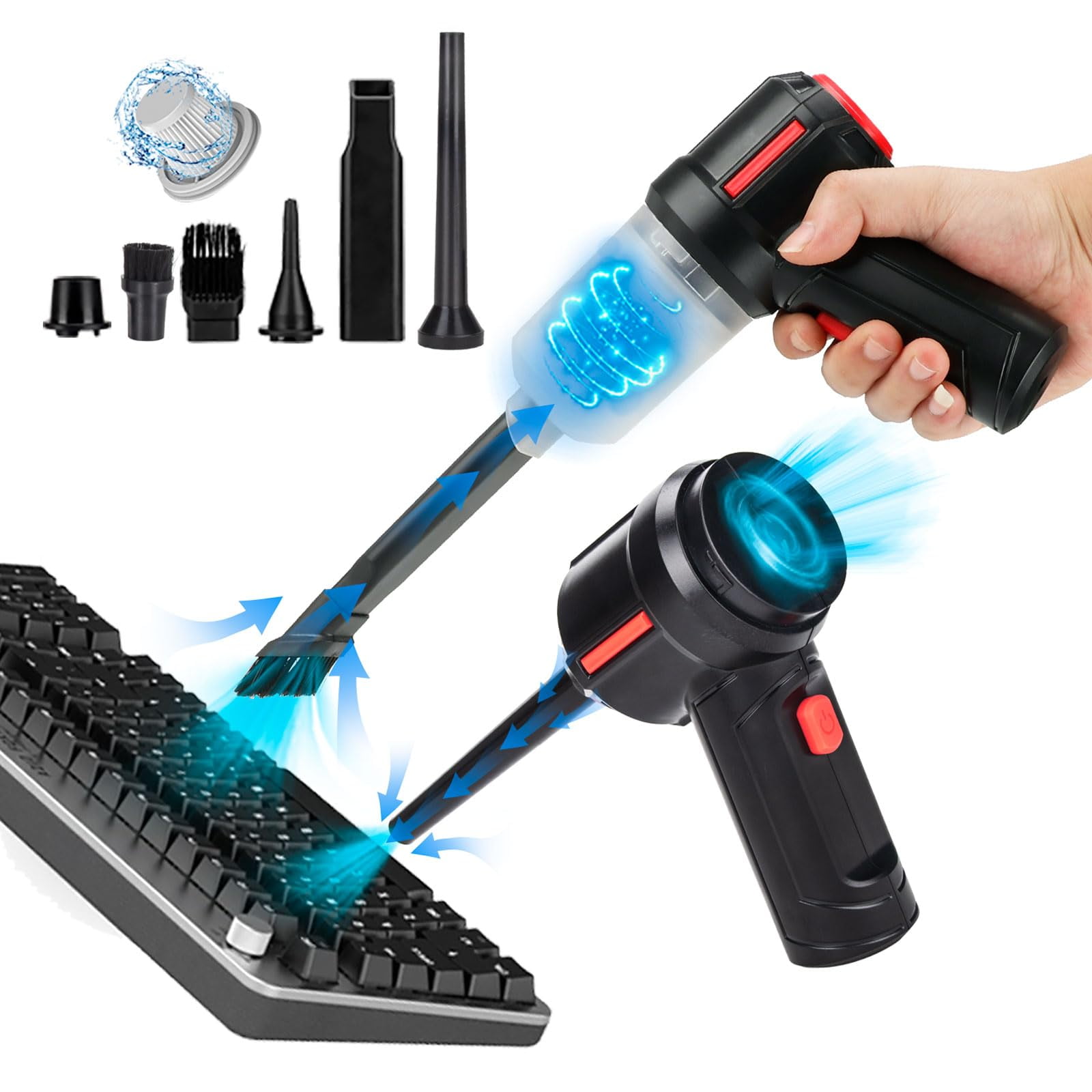 Meudeen - Limpiador De Teclados Air Duster Vacuum Wireless Air 01