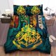 thumbnail image 2 of Symbols Of Hogwarts And The Four House Artwork Quilt Duvet Cover Set Bedclothes3-Piece Bedding Set (1 Duvet Cover + 2 Pillow Shams), 2 of 4