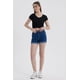 thumbnail image 4 of Polera Mujer Crop Sin Costura Negro, 4 of 4
