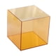 thumbnail image 2 of Vitrina Transparente Para Almacenamiento, Organizador De Cubos, Contenedor De Almacenamiento, Soporte De Exhibición Para Muñeca, Color Naranja, 2 of 3