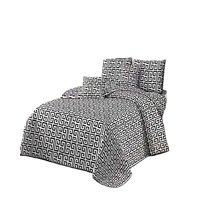 Genérico - Cubrecama Verano Quilt Delgado King 250 X 270 Cm