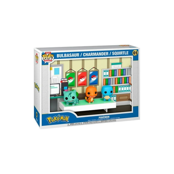 POP Moments Deluxe:Pokemon Bulbasaur Charmander Squirtle