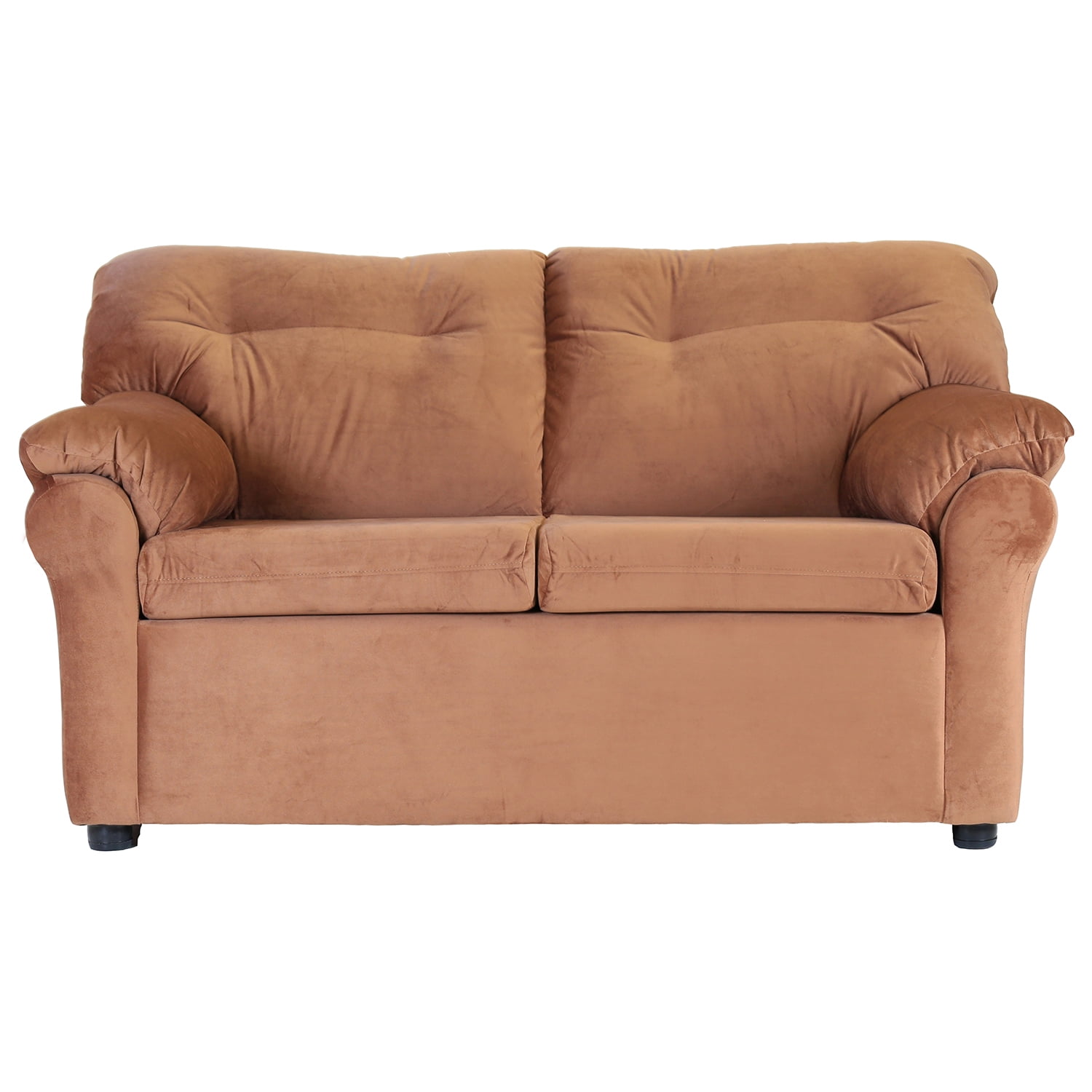 Muebles América - Sofa América 2 Cuerpos Tela Tostado