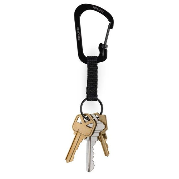 Llavero SlideLock #3 acero inoxidable gris Nite Ize