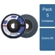 thumbnail image 1 of Pack 5 Disco Traslapado Lija 4.1/2" / 115mm Grano 60, 1 of 2