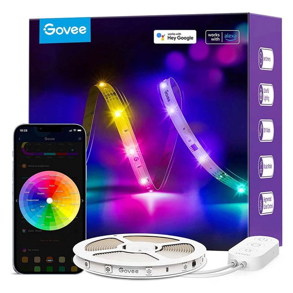 Govee - Tira De Luces Led Rgbic Basic Wifi+bluetooth