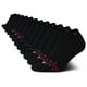 thumbnail image 1 of Calcetines Tommy Hilfiger No Show para mujer, paquete de 12, tallas 4-10, color negro, 1 of 3
