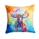 thumbnail image 1 of Cojín Hippie Animal Moose 14x14, 1 of 5
