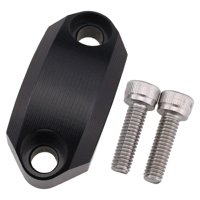 Magideal - Tapas De Cubierta De Abrazadera De Cilindro Maestro De Motocicleta, Conjuntos De Palanca De Embrague De Freno Aptos Para Sujeción De Manillar De 22Mm, Negro
