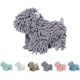 thumbnail image 1 of Toalla mano felpa cachorro microfibra ultra suave diseño perro lazo colgar baño, 1 of 7