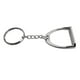 thumbnail image 3 of Llavero De Aleación De Zinc Llavero Llavero Anillo Ecuestre Keyfob Bolsa Decoración De Plata, 3 of 5