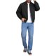 thumbnail image 2 of INSPIRE CHIC Chaqueta Bomber para Hombre, Abrigo de Otoño con Cremallera Completa, Puños Acanalados, Chaqueta de Béisbol M Negro, 2 of 6