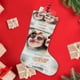 thumbnail image 4 of Thelma y Louise Tema: Calcetines de Navidad, fino lino blanco para colgar en escaleras y chimenea, decoración navideña para el hogar, regalo de Navidad.54cm×38cm, 4 of 5