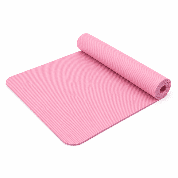 Colchoneta Mat De Yoga Premium Antideslizante 10mm XL Rosado