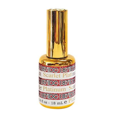 Esmalte En Gel Daisy Dnd Dc Platinum Scarlet Platinum 187 18 Ml