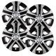 thumbnail image 1 of Tapacubos Hubcaps.com 17" Plateado/Negro - Pack de 4, 1 of 5