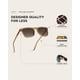 thumbnail image 5 of Gafas De Sol Con Lentes Polarizadas Cuadradas Para Hombre, 5 of 9