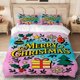 thumbnail image 1 of Merry Christmas Printed Bedding Set 100% Polyester, 1 of 1