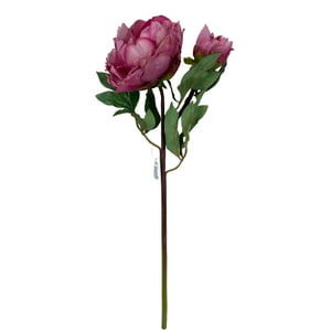 Corel - Peonia Con Boton Rosa Oscuro 54Cm Con Acabado Natural