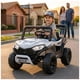 thumbnail image 4 of Auto Eléctrico Infantil 4x4 Blanco Tipo Jeep con Control, 4 of 4