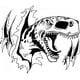 thumbnail image 1 of Decomural T Rex Attack Jurassic Park WS-33661, 1 of 2