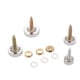 thumbnail image 3 of Set 4 Tornillos Con Tapa Instalación Espejos Decorativos plateado 10 mm, 3 of 8
