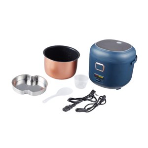 Magideal - Olla Arrocera Eléctrica Para Coche, Olla Arrocera Pequeña De 2L Con Seis Funciones Preestablecidas, Vaporera De Alimentos, Olla Arrocera De Viaje Para 24V