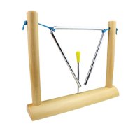 Bothyi - Triángulo Musical Con Soporte Triángulo De Percusión Infantil Para Regalo Fiesta Infantil