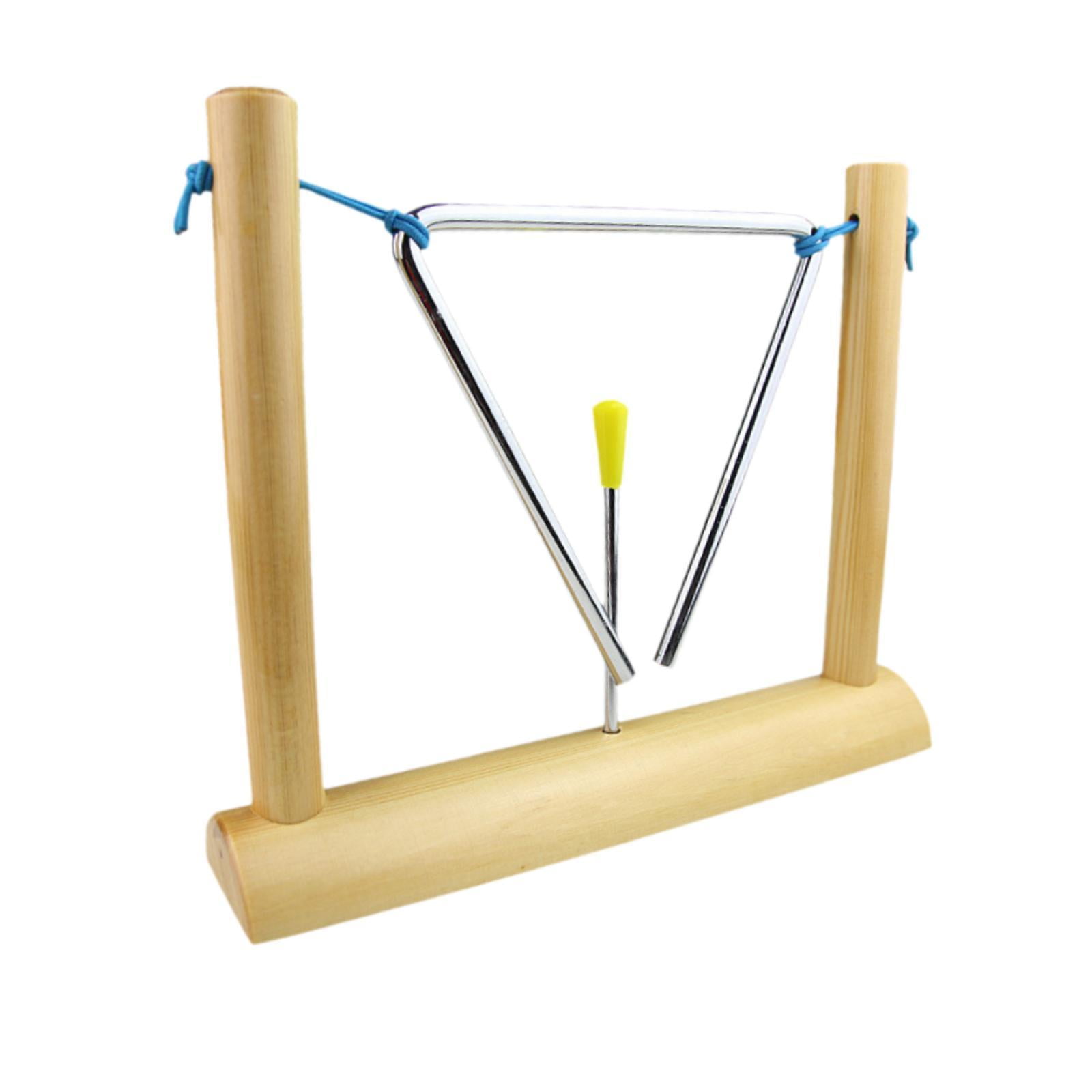 Bothyi - Triángulo Musical Con Soporte Triángulo De Percusión Infantil Para Regalo Fiesta Infantil