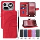 thumbnail image 3 of Funda tipo cartera con tapa para Nothing Phone 4A Pro con tarjetero, soporte y cubierta magnética Rojo, 3 of 5