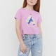 thumbnail image 3 of Polera Niña Kids Fun Morado Corona, 3 of 5