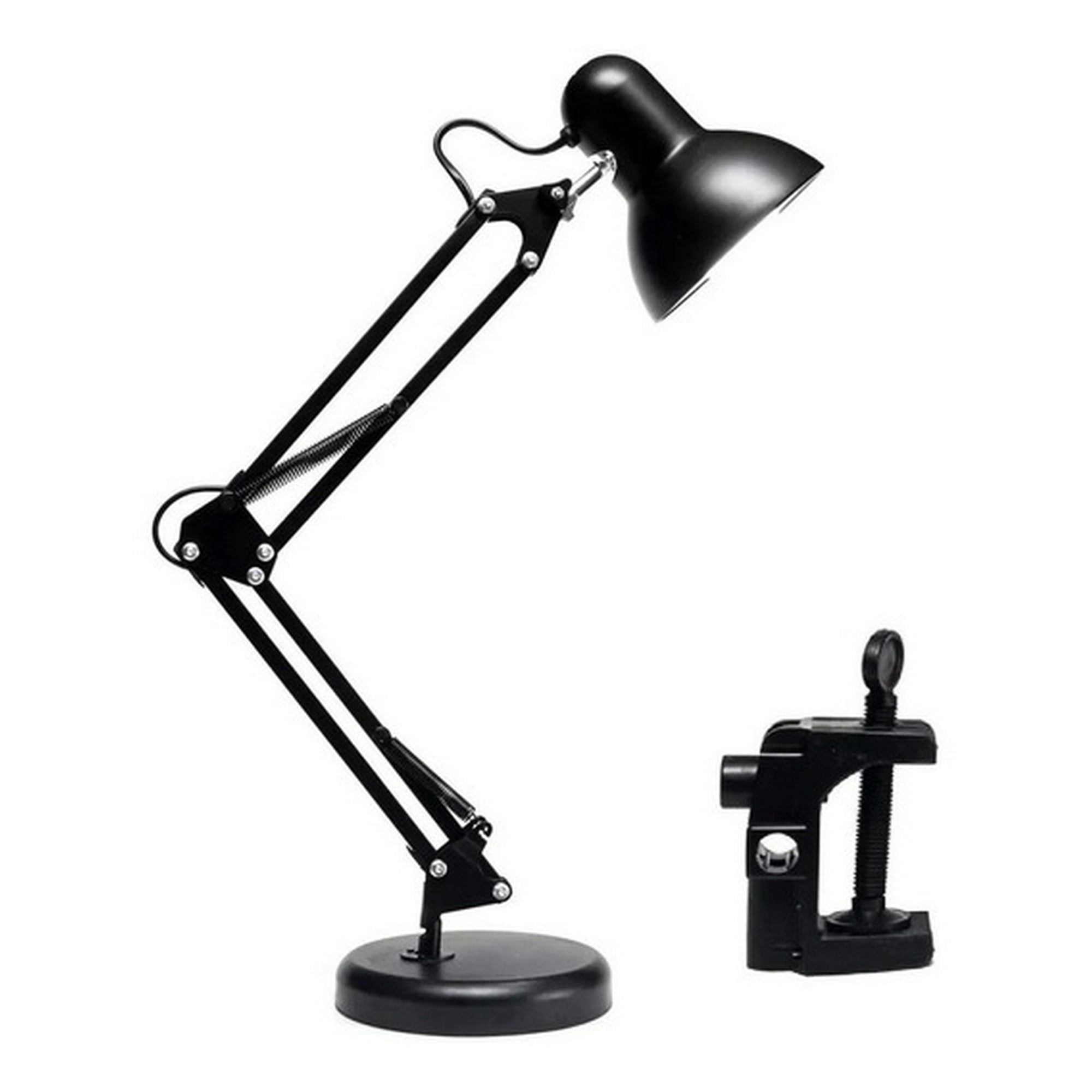 Oem - Lampara De Escritorio Con Brazo Flexible Negro