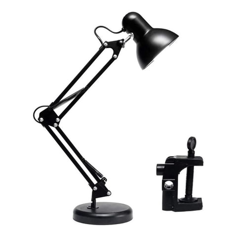 Oem - Lampara De Escritorio Con Brazo Flexible Negro