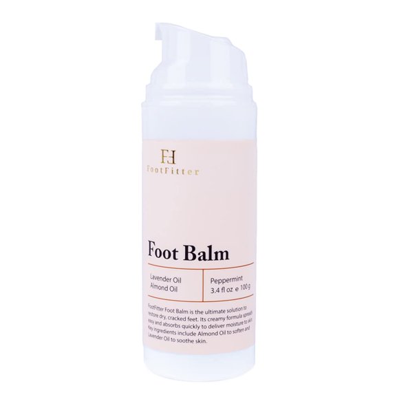 Bálsamo reparador para pies FootFitter, aceite hidratante y cicatrizante, 100 ml