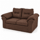 thumbnail image 4 of Sofa Laos 2 cuerpos Tela Chocolate, 4 of 5