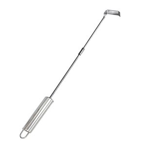 Magideal - Rastrillo De Cenizas Para Parrilla, Eliminación De Cenizas De Acero Inoxidable, Limpieza Duradera De Parrilla, Herramienta De Limpieza De Cenizas Para