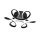 thumbnail image 4 of Luces De Techo Interior Light Home Hall Chandelier Lámpara Negro Blanco Luz, 4 of 5