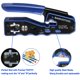 thumbnail image 5 of Kit de herramientas de crimpado BAIDUOTOOL para Cat5/6 Ethernet RJ45, 5 of 8
