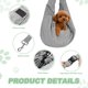 thumbnail image 3 of Transportador de mascotas Uxcell para perros y gatos pequeños, malla transpirable con hebilla, 3 of 6