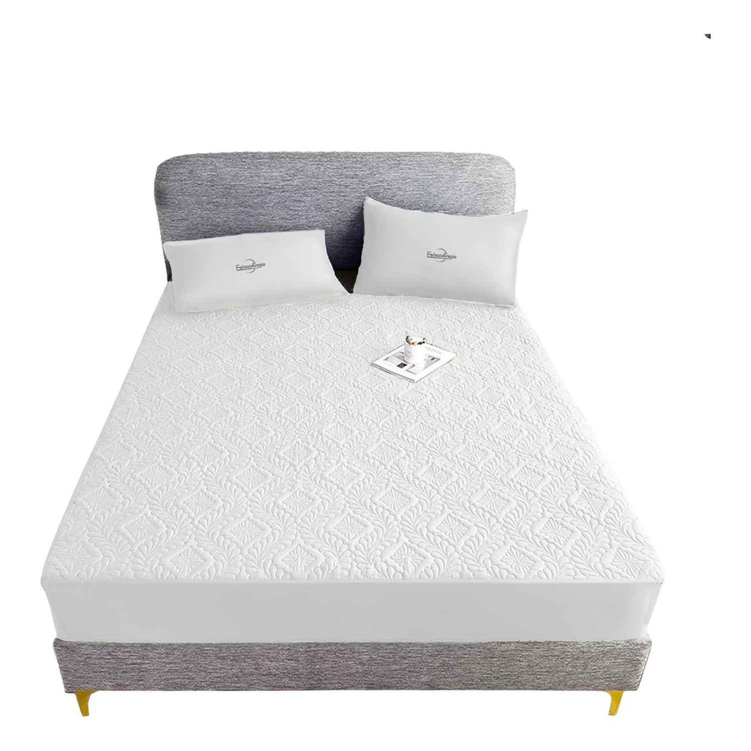 Genérico - Cubre Colchón Impermeable 2 Plazas Hipoalergénico