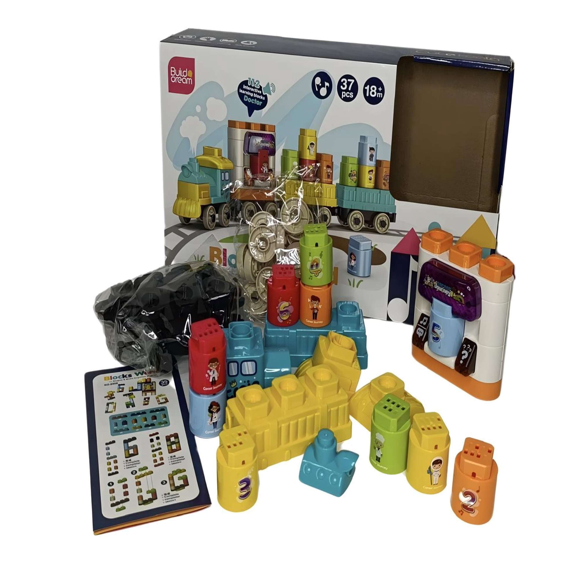 Doremi - Bloques De Contrucción Para Armar Tren