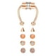 thumbnail image 3 of Anillo De Nariz Falso Magnético No Piercing Estilo Punk Regalos De Moda Para Hombres Mujeres Oro Rosa, 3 of 5