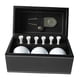 thumbnail image 5 of Juego de regalo de pelotas de golf, regalo de golf para hombres con caja de cuero PU, 6 tees de golf, pelotas de golf para niños adultos abuelo papá c Herramienta de división plateada, 5 of 5
