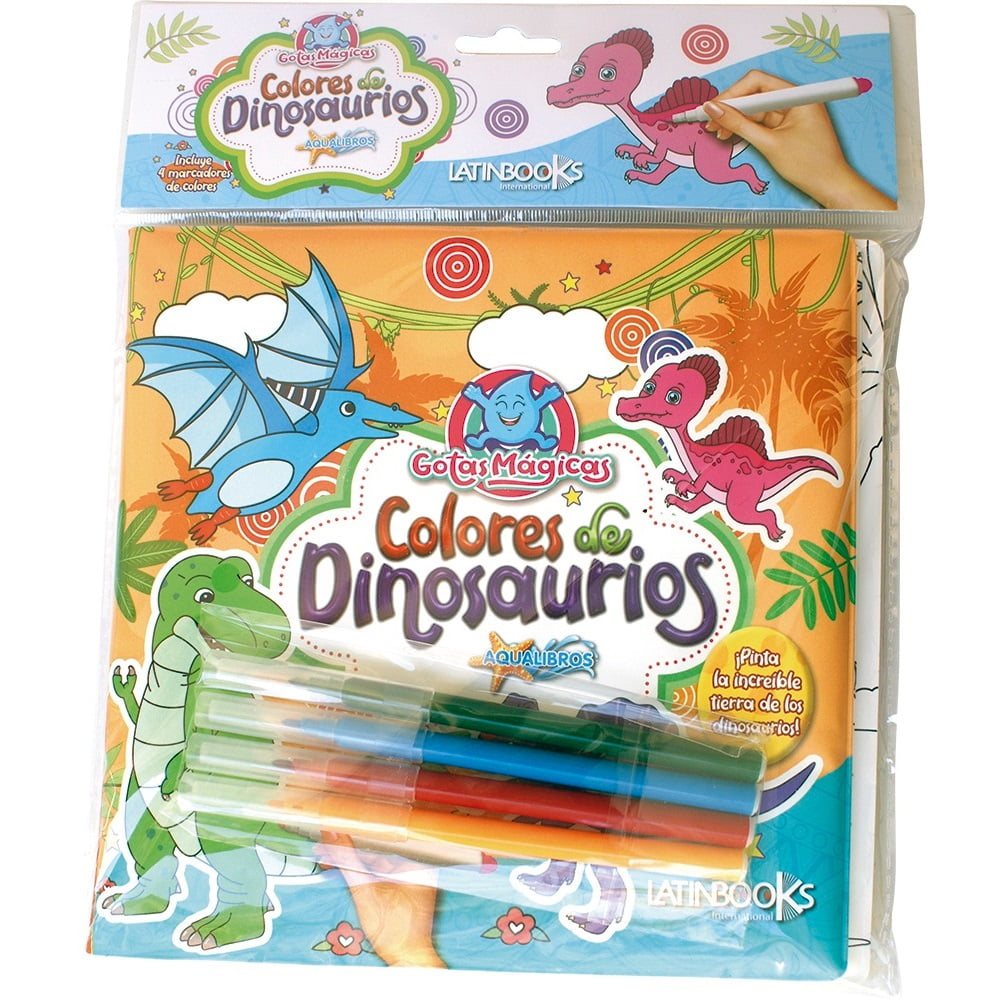 Zig-zag - Libro Gotas Mágicas - Colores De Dinosaurios