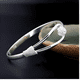 thumbnail image 3 of Pulsera para mujer chapada en plata con diamantes de, 3 of 3