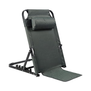 Magideal - Respaldo De Cama Portátil Para Sentarse En La Cama, Soporte Plegable De Ángulo Ajustable, Silla De Cama, Respaldo Multifunción De Acero Para Asiento, Grandes 7 Engranajes