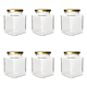thumbnail image 1 of Pack 12 frasco vidrio cuadrado con tapa 200 ml, 1 of 3