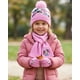 thumbnail image 2 of Set Invierno Niños niñas Gorro,Bufanda,Guantes Térmico03, 2 of 5